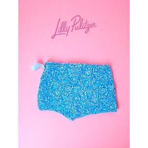 💙 Lilly Pulitzer Adie Shorts – Chasing Blue – Size 12 – EUC 💙